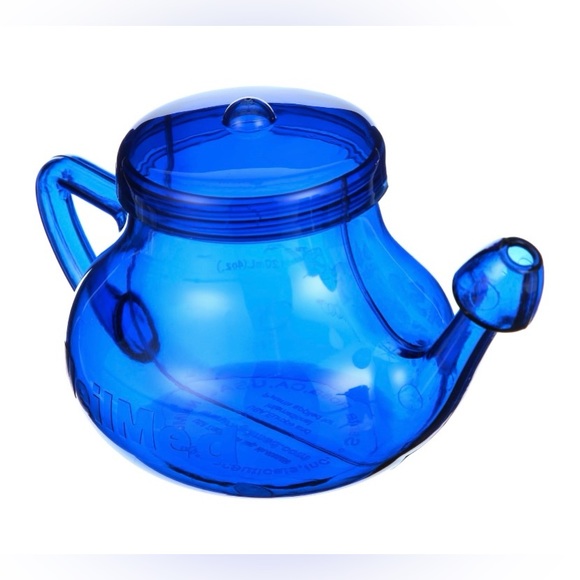 NeilMed NasaFlo Clear Neti-Pot Nasal Wash System with 50 Premixed Packets - Picture 3 of 4